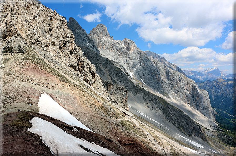 foto Forca Rossa e Passo San Pellegrino